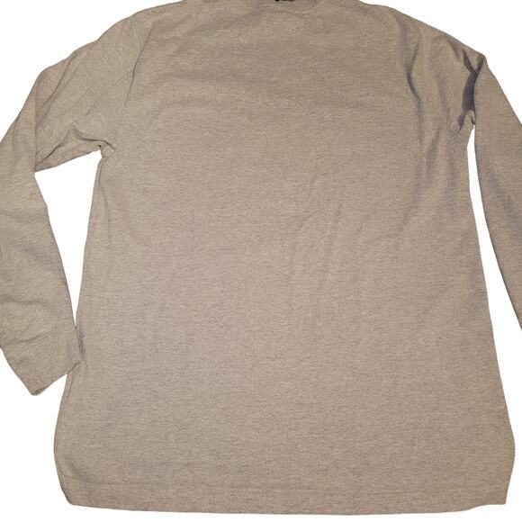 Carhartt Men's Workwear Pocket Long Sleeve Gray T-Shirt Medium Basic Staple - Picture 2 of 8